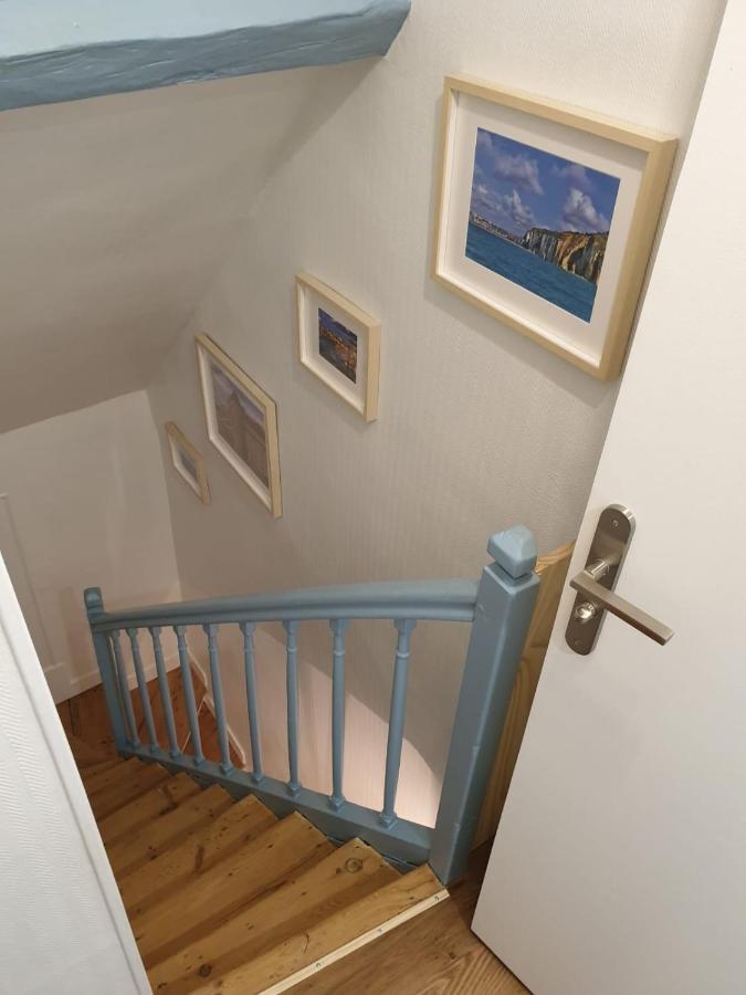 La Perle Bleue Lägenhet Dieppe Exteriör bild
